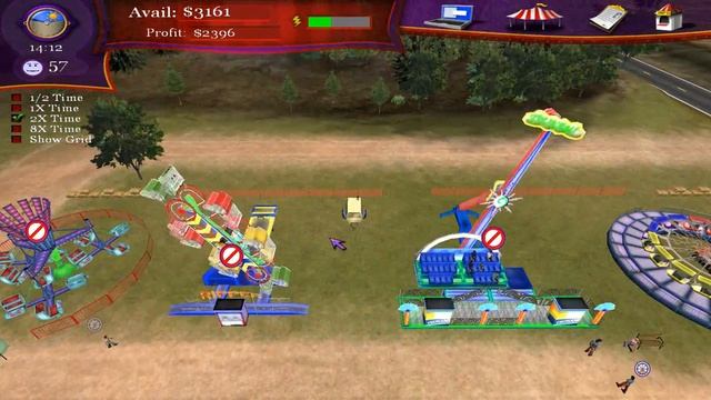 [Ride! Carnival Tycoon] Play 1 смотреть онлайн
