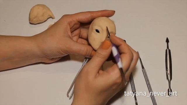 Лепка лица "Черной каракатицы", из эксперементального папье маше смотреть онлайн