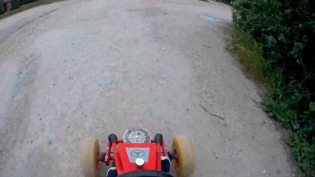 Карт своими руками сыну ! Обзор конструкции. Дрифт . смотреть онлайн