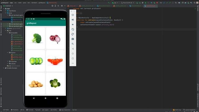 Android Studio Grid Layout with CardView and Open New Activity When Clicked смотреть онлайн