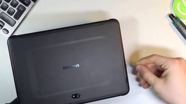 Как открыть заднюю крышку Samsung Galaxy Tab Active Pro?