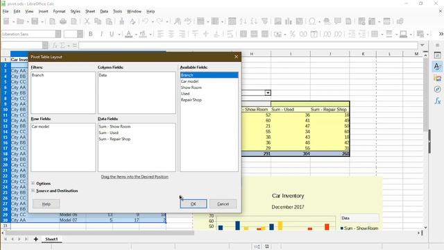 Getting Started with Pivot Tables in LibreOffice Calc смотреть онлайн