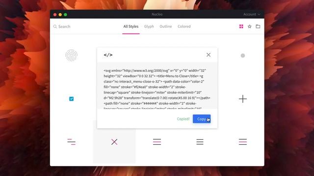 Nucleo Interactive Icons смотреть онлайн