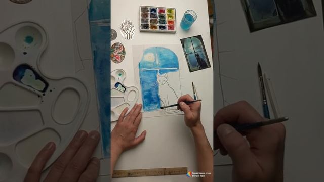 ✅Прямая трансляция✅ ✍ Рисуем кота на окне смотреть онлайн