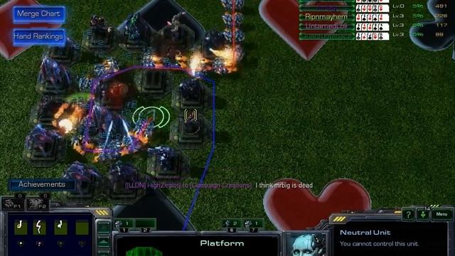 SC2 FFS Event143 Game 4 (Poker Defense) смотреть онлайн