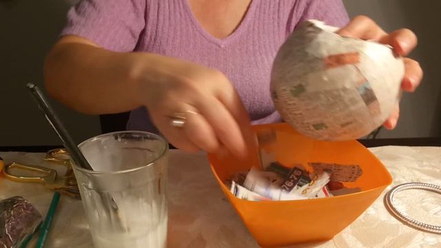 Заготовки ёлочных игрушек. Шары и не только. Мастер класс . смотреть онлайн