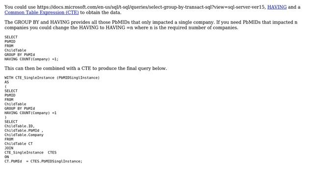 Databases: How to exclude non-distinct rows in a query? (3 Solutions!!) смотреть онлайн