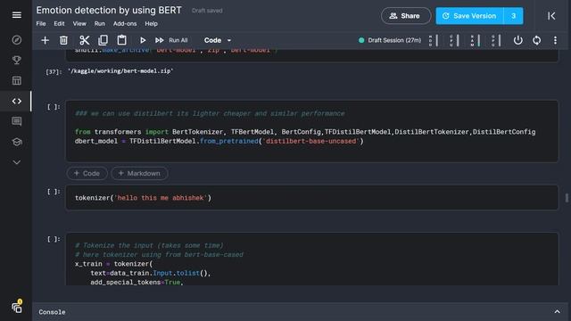BERT-Fine tuning Tensorflow| Sentiment Analysis | Huggingface Transformers смотреть онлайн