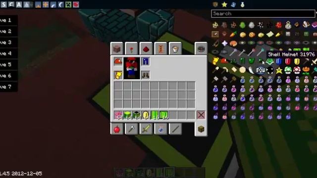 Super Mario Bros-Minecraft Mod смотреть онлайн