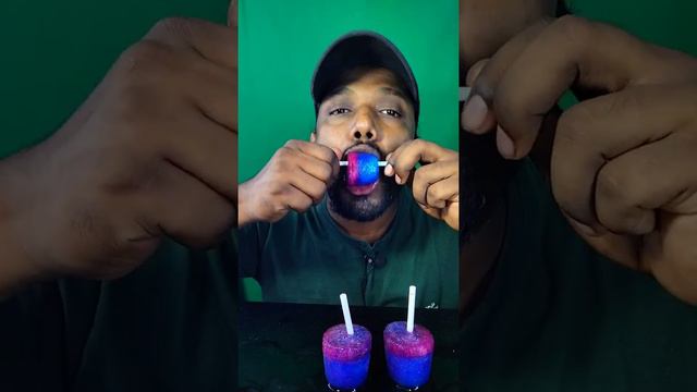blue rose ice cream lolipop mukbang ASMR #keralamukbangasmr смотреть онлайн