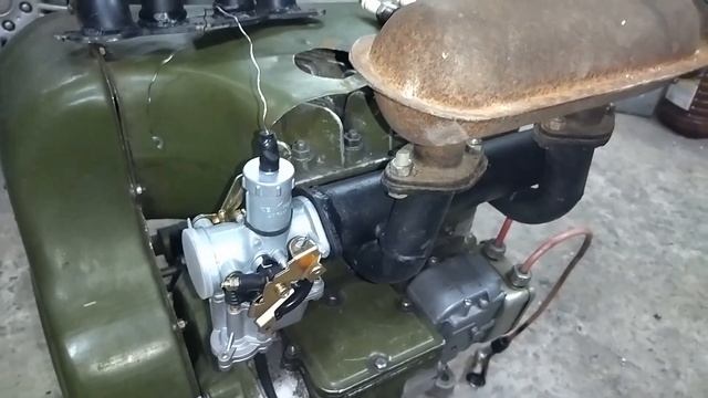 Впускной коллектор двигателя УД-2.Новая версия. смотреть онлайн