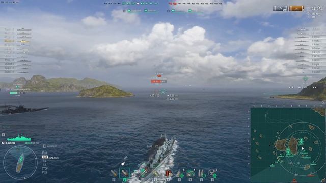 World of Warships - Austin: First Impressions A Learning Curve смотреть онлайн