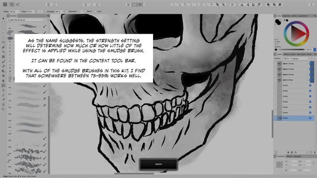 QKV Reloaded User Guide Part 3 - Inking & Comic FX Brushes смотреть онлайн