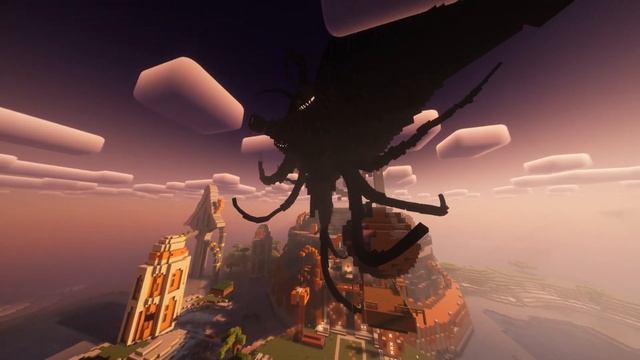 Minecraft Story Mode - Redstonia Wither Storm Chase Scene Re Created смотреть онлайн