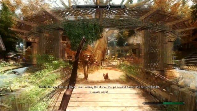 Beautiful Skyrim 4 Skyrim Visual Overhaul "TO WHITERUN!" смотреть онлайн