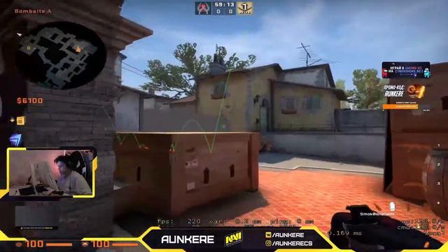 AUNKERE ПОКАЗЫВАЕТ ФИШКИ НА INFERNO смотреть онлайн
