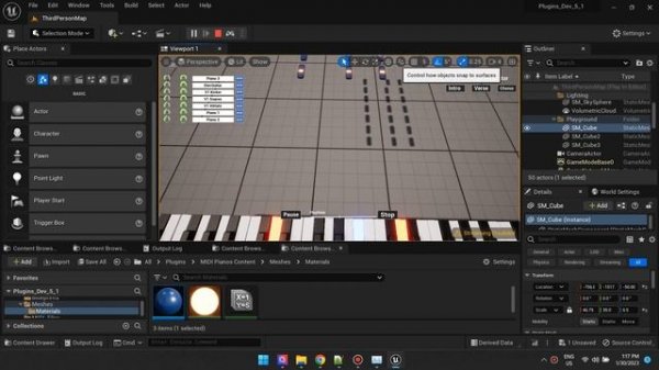 [Unreal Engine] Vertex Shader vs Pixel Shader Difference. Vertex Interpolator Node