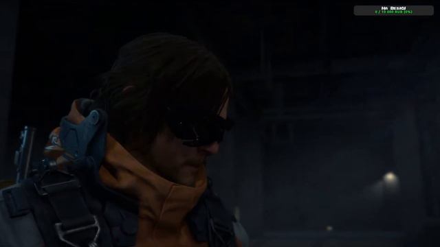 тестирую симулятор курьера, с младенцем в бутылке) #кодзимагений #deathstranding смотреть онлайн