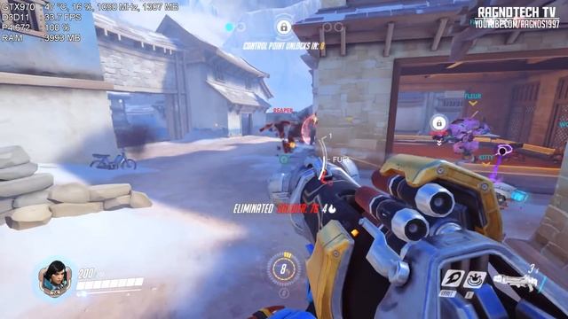 Overwatch 1 (2016) Gameplay | Pentium 4 672 | GeForce GTX 970 | 8GB RAM смотреть онлайн