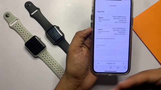 Apple Watch 40mm Vs 42mm | Size Comparison | How To Measure Your Wrist Size For Apple Watch Hindi