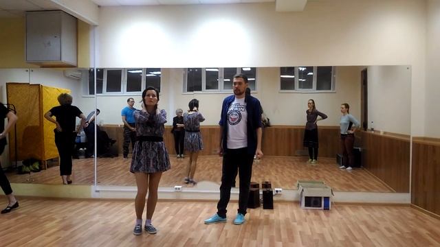 Линди хоп. Урок 26 ноября 2018 г.(2). Начинашки. смотреть онлайн