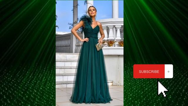 Vestido de festa verde esmeralda смотреть онлайн