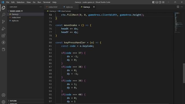 Build a Snake Game from Scratch In Vanilla JavaScript смотреть онлайн