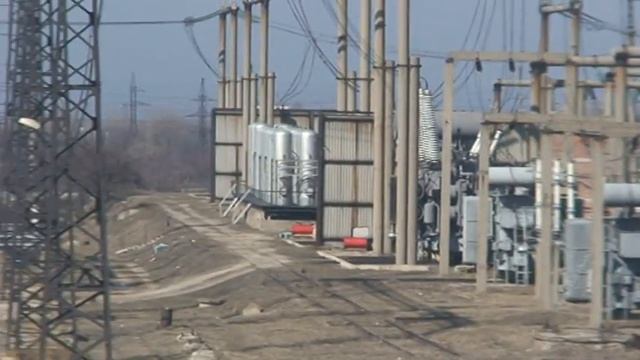 ОРУ 330кВ подстанции Центральная (живописный вид)