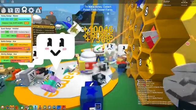 СИМУЛЯТОР ПЧЕЛОВОДА МОЙ ЛИЧНЫЙ КОД! НОВЫЕ КОДЫ ROBLOX BEE SWARM SIMULATOR смотреть онлайн