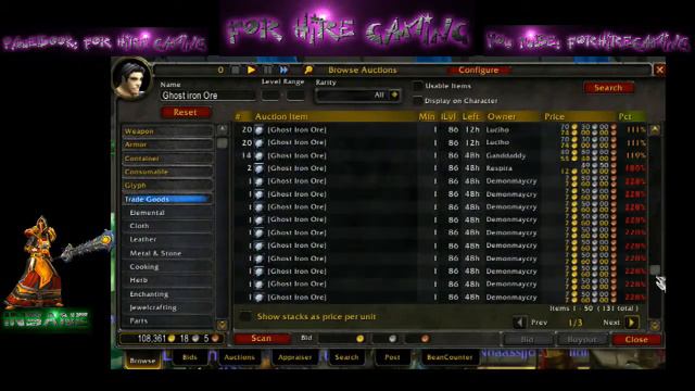 Making Gold in WoW in the Auction House смотреть онлайн