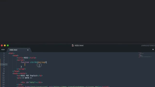 xssi attack Poc смотреть онлайн