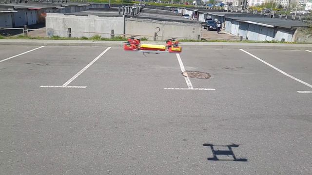 Quadcopter With Variable Thrust | Квадрокоптер с изменяемыми векторами тяги
