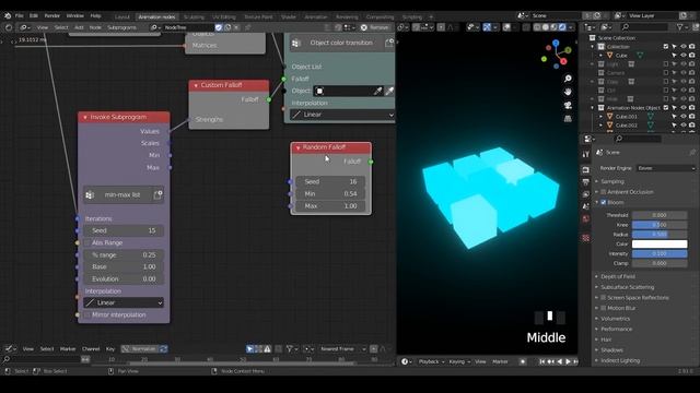 [Tut] Min-Max node for Variation in animation nodes; AN-preset. смотреть онлайн