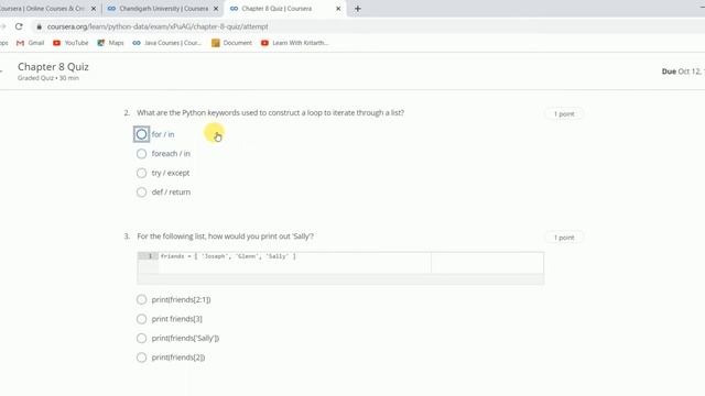 Coursera :Python Data Structures Complete Course Solved |Python Data Structures Quiz Answers смотреть онлайн