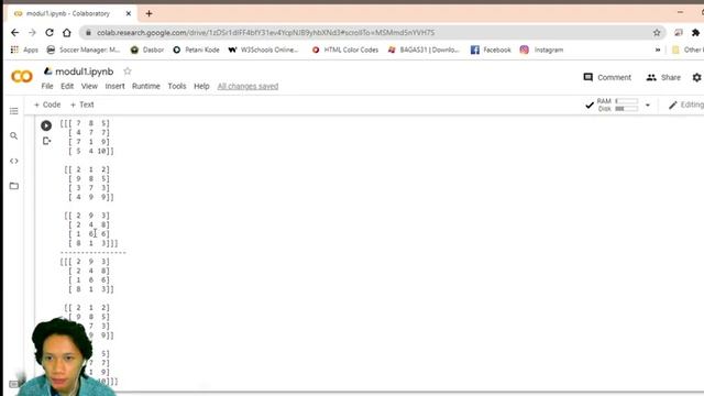 Modul 1 - Tugas Manipulasi array menggunakan numpy смотреть онлайн