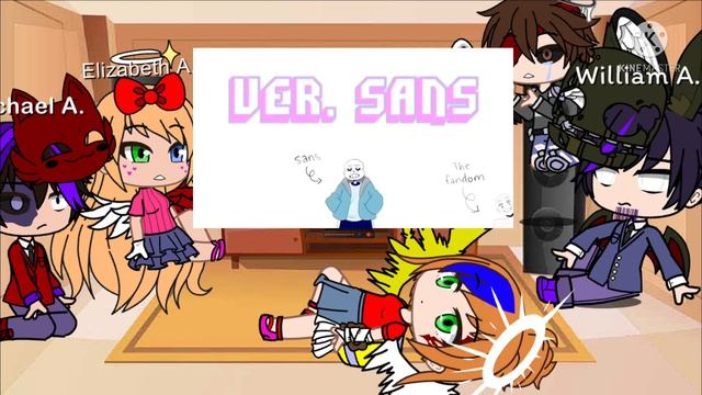 Aftons react to Undertale memes смотреть онлайн