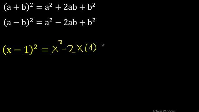 (x-1)2 , resolver (x-1)^2 desarrollar binomio al cuadrado (a-b)2 (a-b)^2 смотреть онлайн
