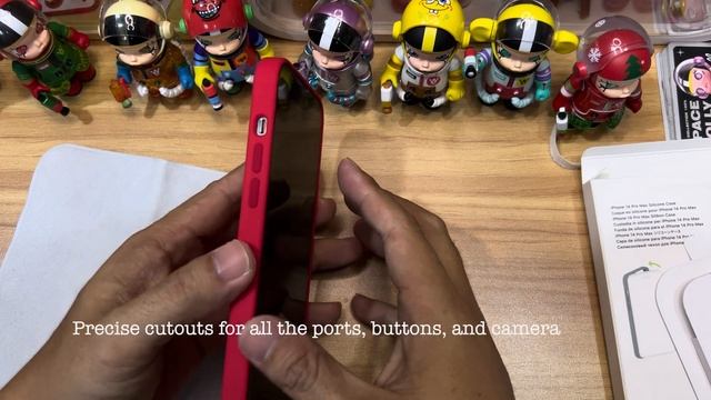 Unbox Apple Silicone Case for iPhone 14 Pro Max Space Black. Apple's Product Red .WOW!!! смотреть онлайн