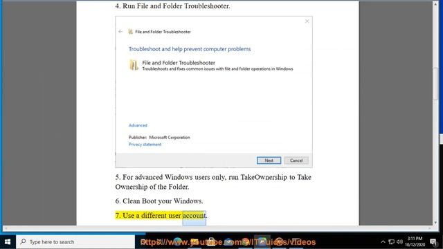 Fix Windows Error Code 80004005 (Full Solutions of 2020) смотреть онлайн