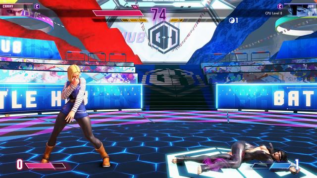 PC Street Fighter 6 - Cammy (Android 18 Mod) Vs Juri (Concept Art Mod) смотреть онлайн