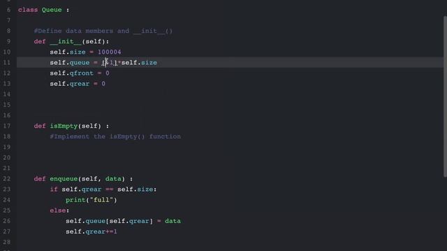 Queue | Implementation of Queue in python | builtin queue in python| DSA in python #DSAinPython смотреть онлайн