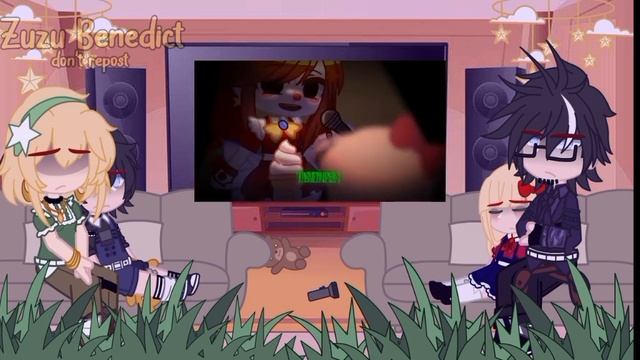 Aftons from the past react to Michael Afton etc.../ bad English / Spanish/ zuzu_benedict / enjoy! смотреть онлайн