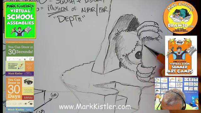 You Can Draw In 30 Seconds LIVE! Lets draw a monster in the doorway! смотреть онлайн