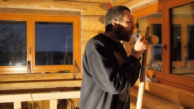 A Simple Project Became Anything But That / Off Grid LOG CABIN Building смотреть онлайн