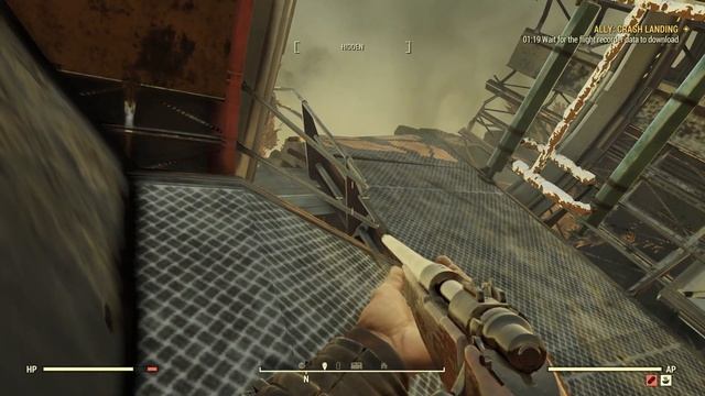 Fallout 76 Wastelanders DLC - Crash Landing | Emergency Signal, Build Astronaut Console