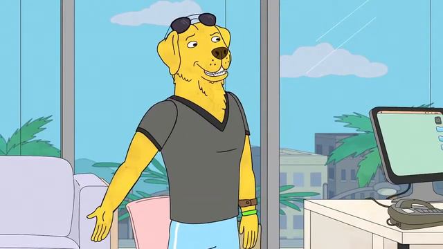 Конь БоДжек Открытка смотреть онлайн