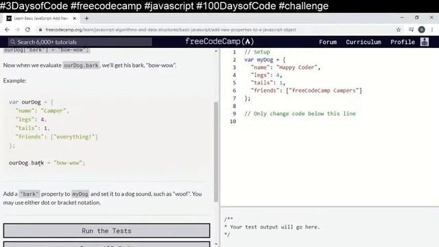 [PART 1] #3DaysofCode #freecodecamp #javascript Javascript Algorithm and Data Structure смотреть онлайн