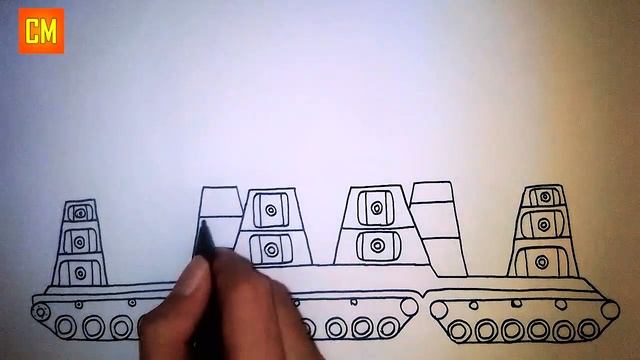 Cara Menggambar TANK KB 44 - [NO CLICKBAIT] смотреть онлайн