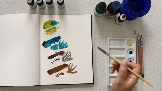 Drawing Ink vs Calligraphy Ink vs Sketch Ink - Rohrer & Klingner - HAUL - Strathmore Mixed Media смотреть онлайн
