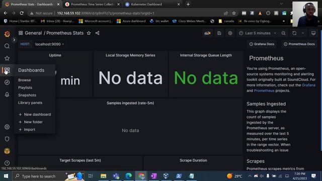 Monitoring kubernetes with Prometheus & Grafana смотреть онлайн